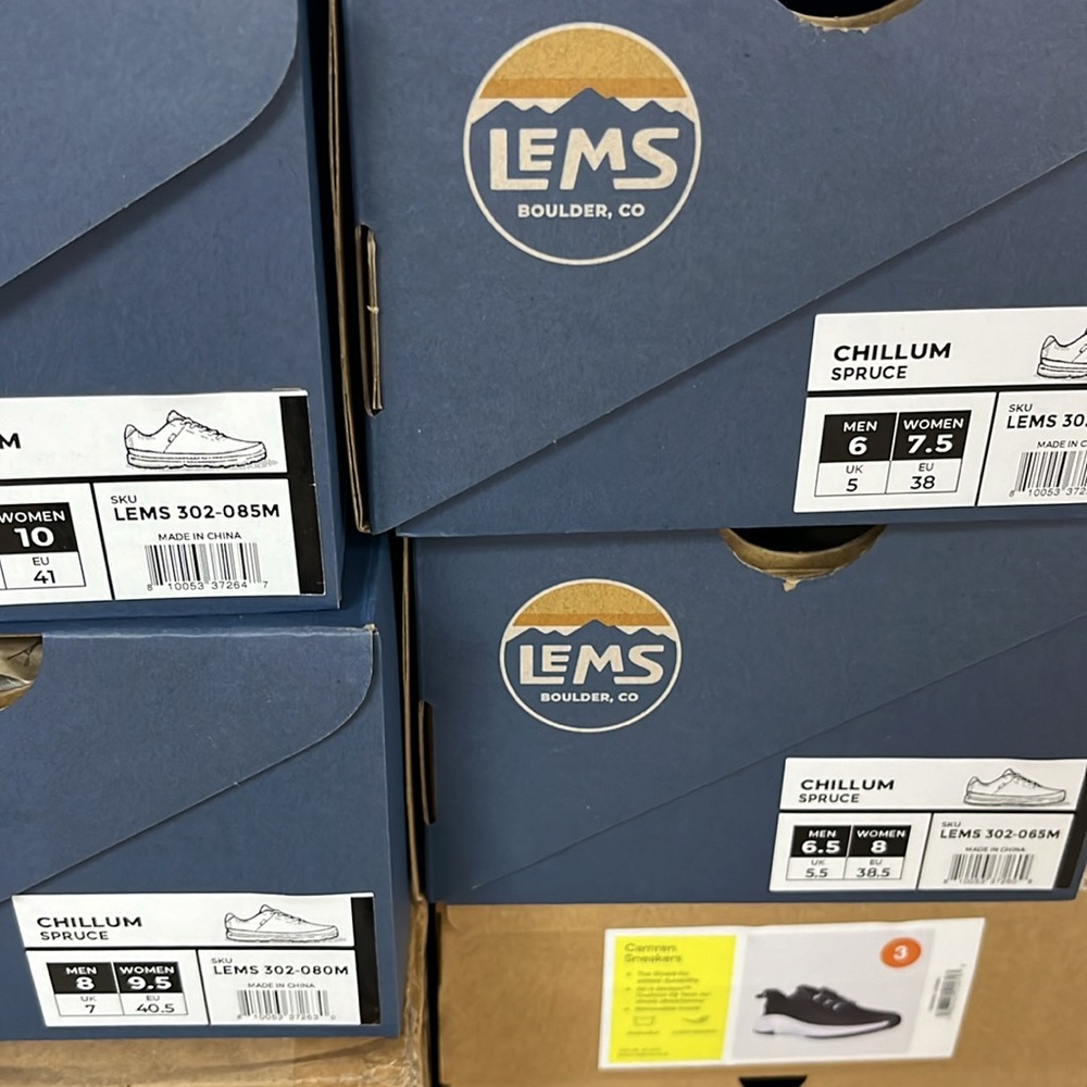LEMS Men's Olive Canvas Casual Sneakers - Picture 6 of 9
